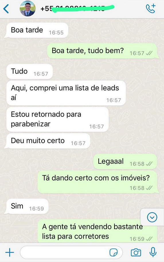 Limpeza automática de leads frios